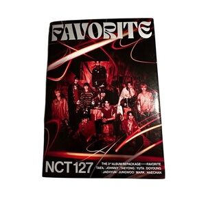 5 for $30 NCT 127: 'Favorite'  - The Album Repackage (CD + Photobook) - Used